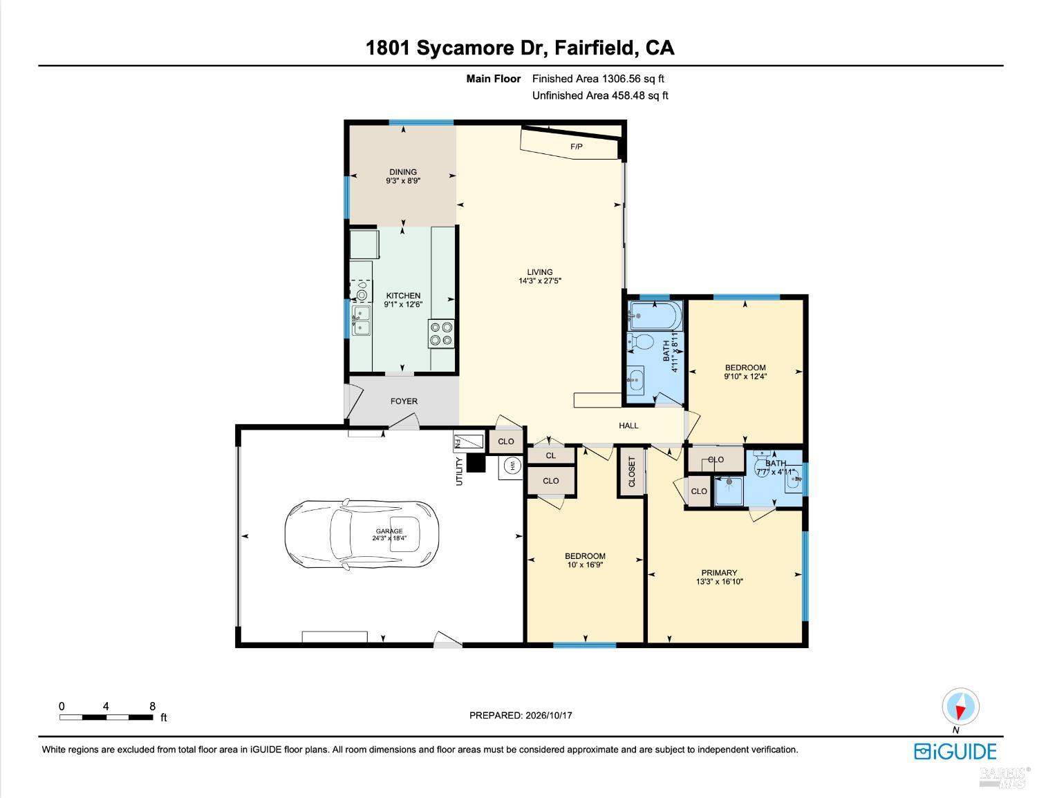 1801 Sycamore Drive Fairfield CA 94533