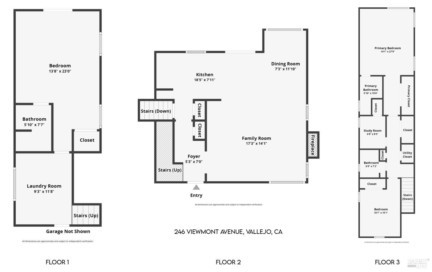 246 Viewmont Avenue Vallejo CA 94590