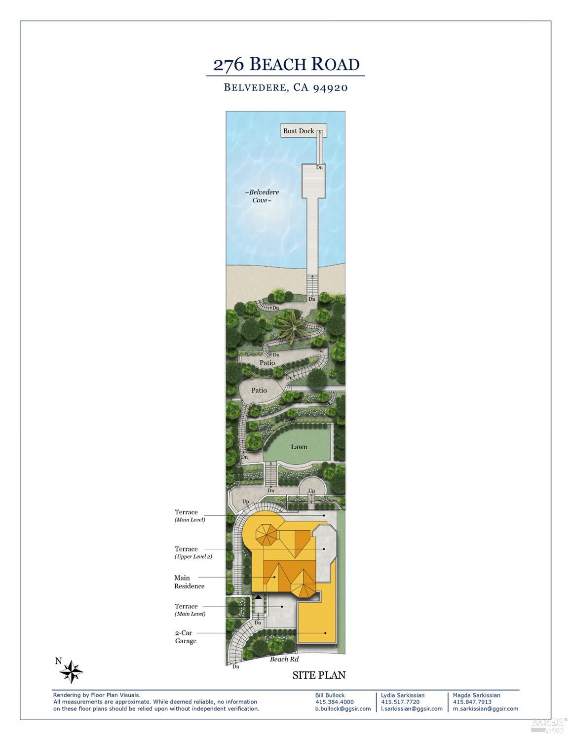 276 Beach Road Belvedere CA 94920