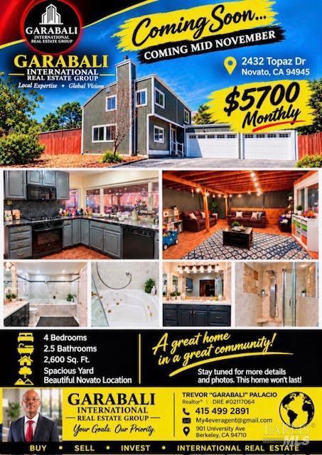 2432 Topaz Drive Novato CA 94945