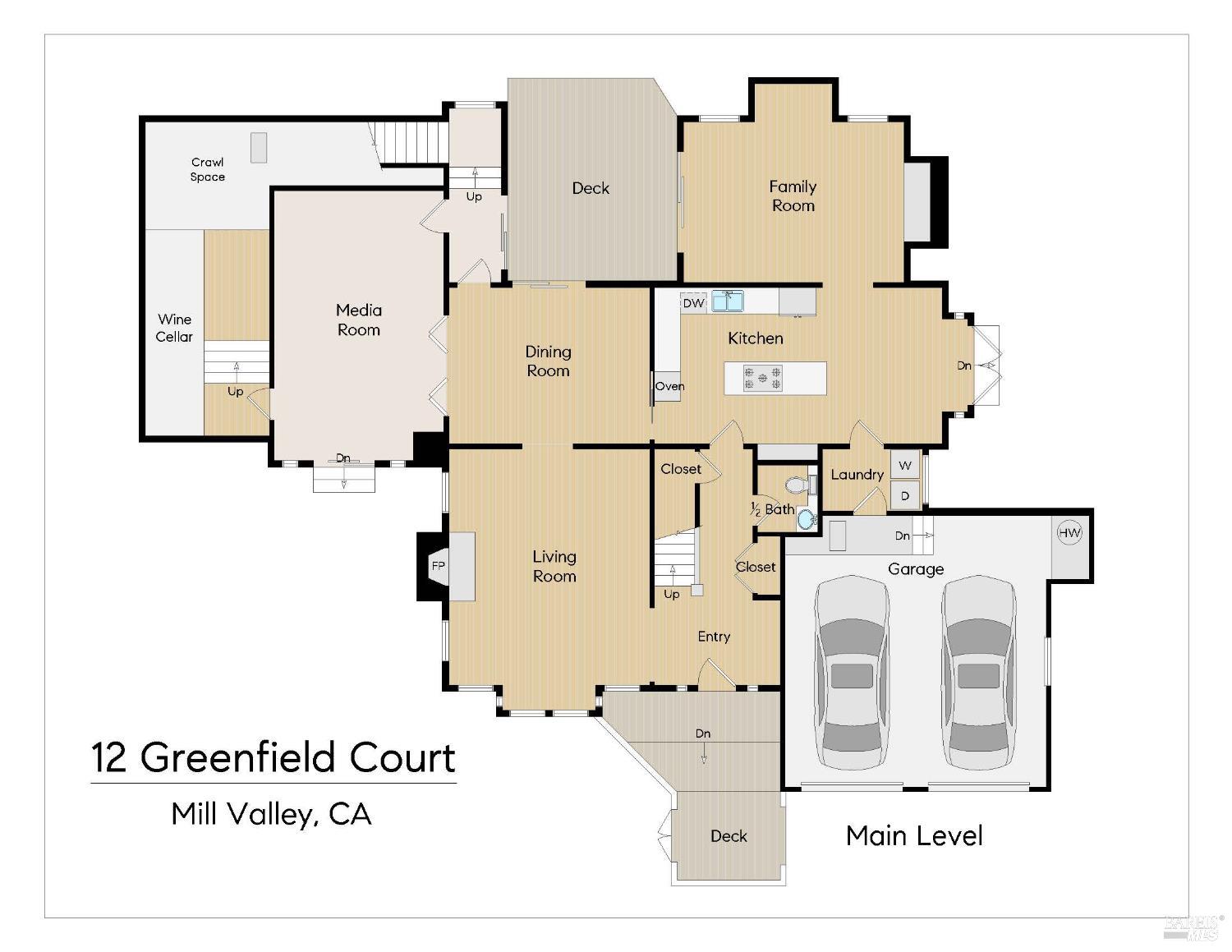 12 Greenfield Court Mill Valley CA 94941