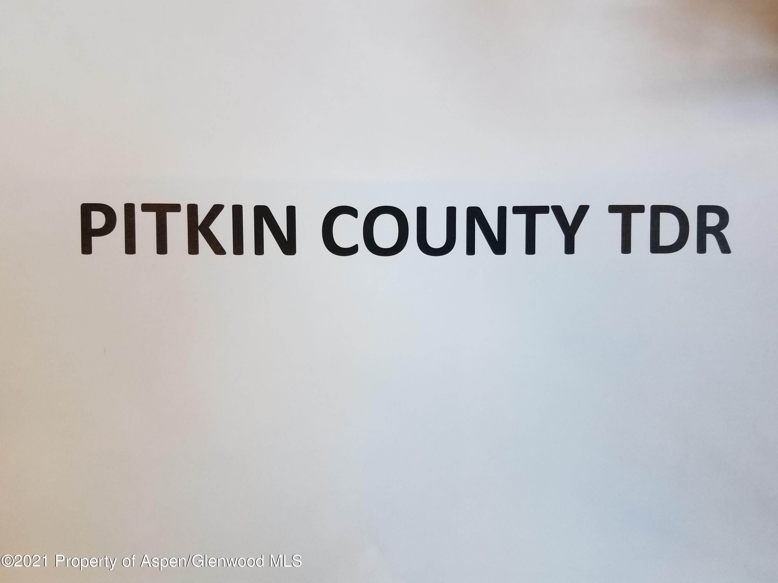 Pc Tdr Pitkin County Tdr Aspen CO 81611