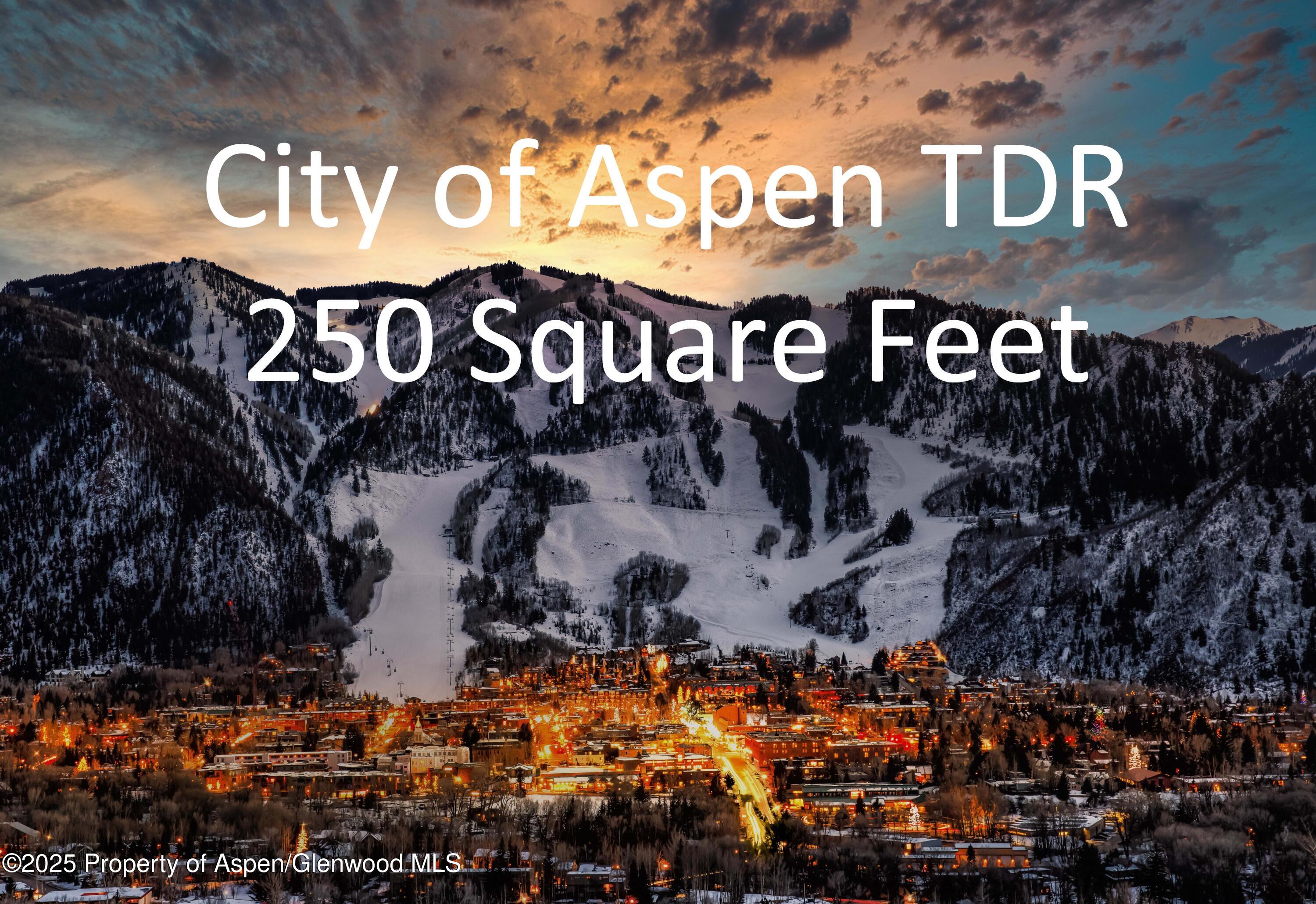 Aspen CO, City Tdr