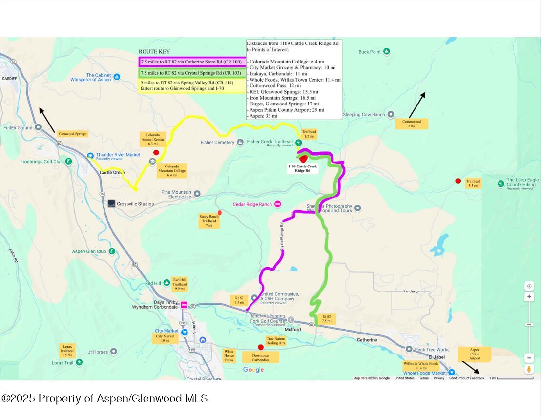 1109 Cattle Creek Ridge Road Carbondale CO 81623