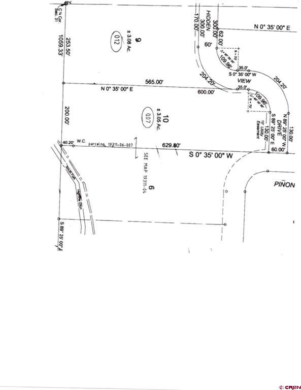 Tbd Hidden View Drive South Fork CO 81154