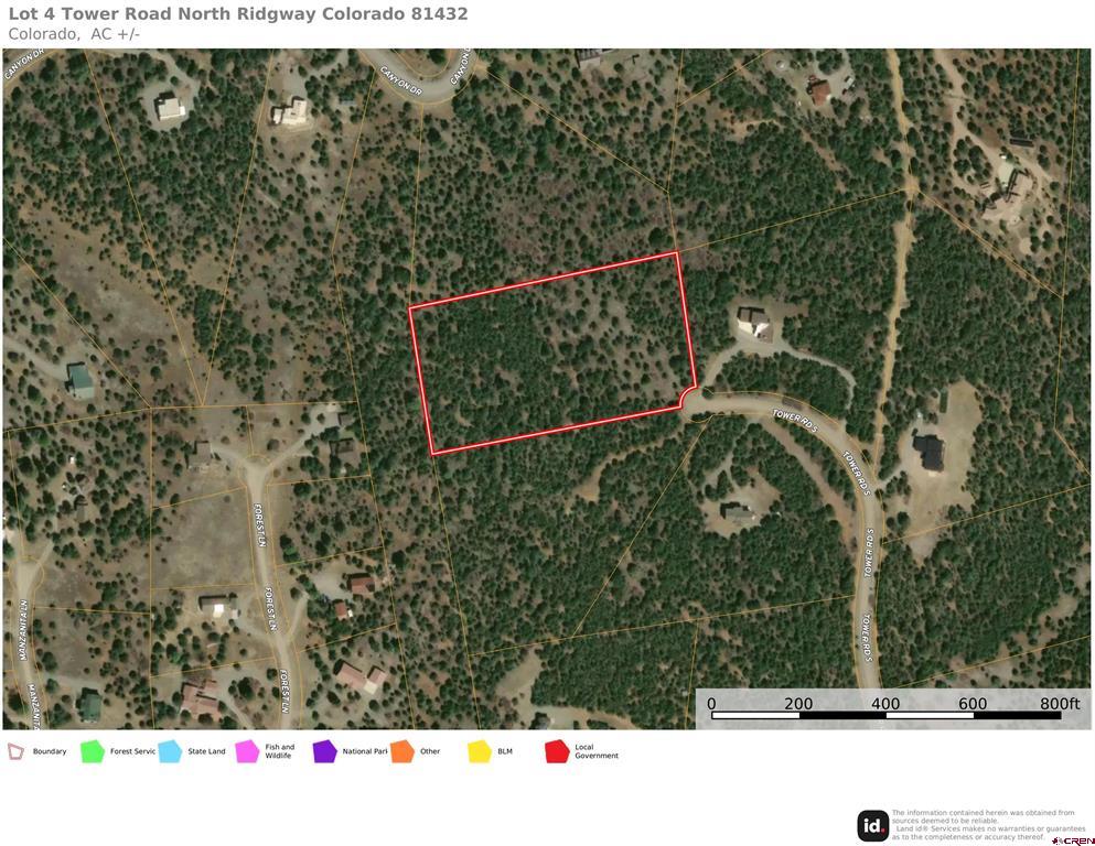 Lot 4 Tower Road North Ridgway CO 81432