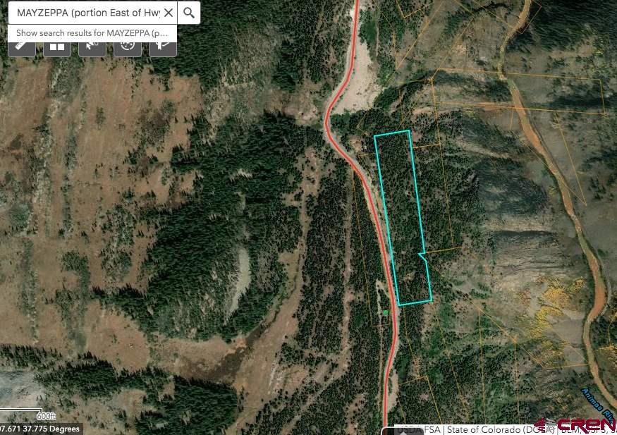 Tbd Mayzeppa 550 Highway Silverton CO 81433