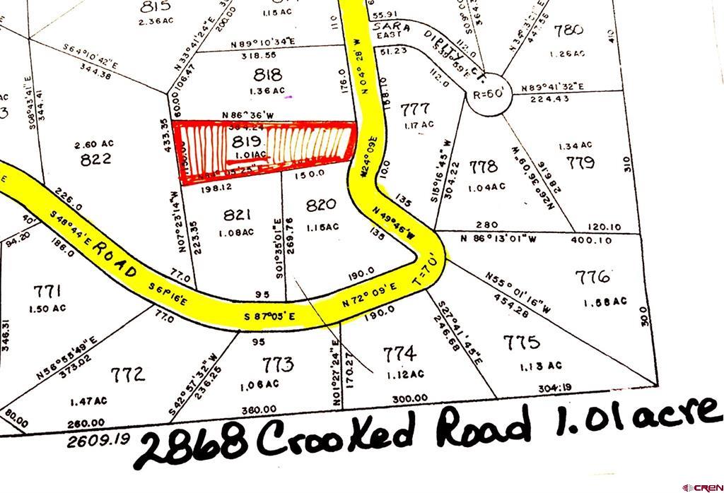 2868/2892 Crooked Road Pagosa Springs CO 81147