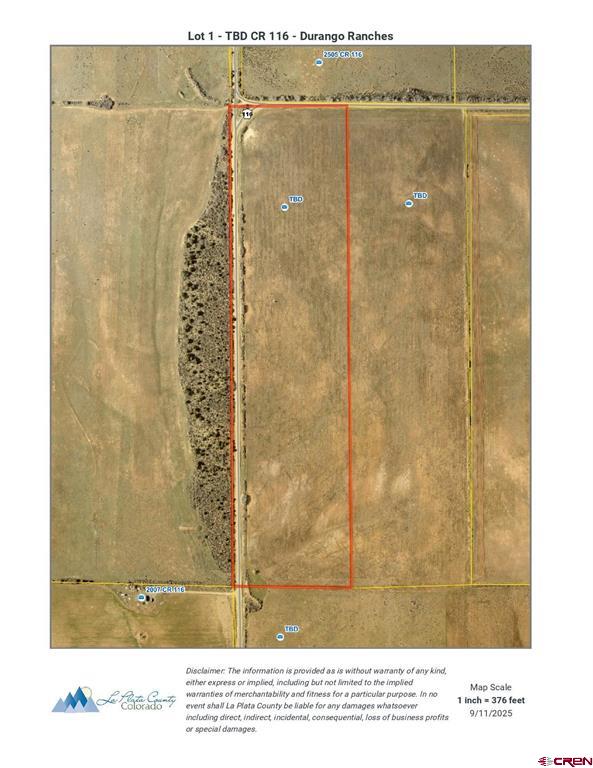 Tbd Lot 1 Cr 116 Hesperus CO 81326