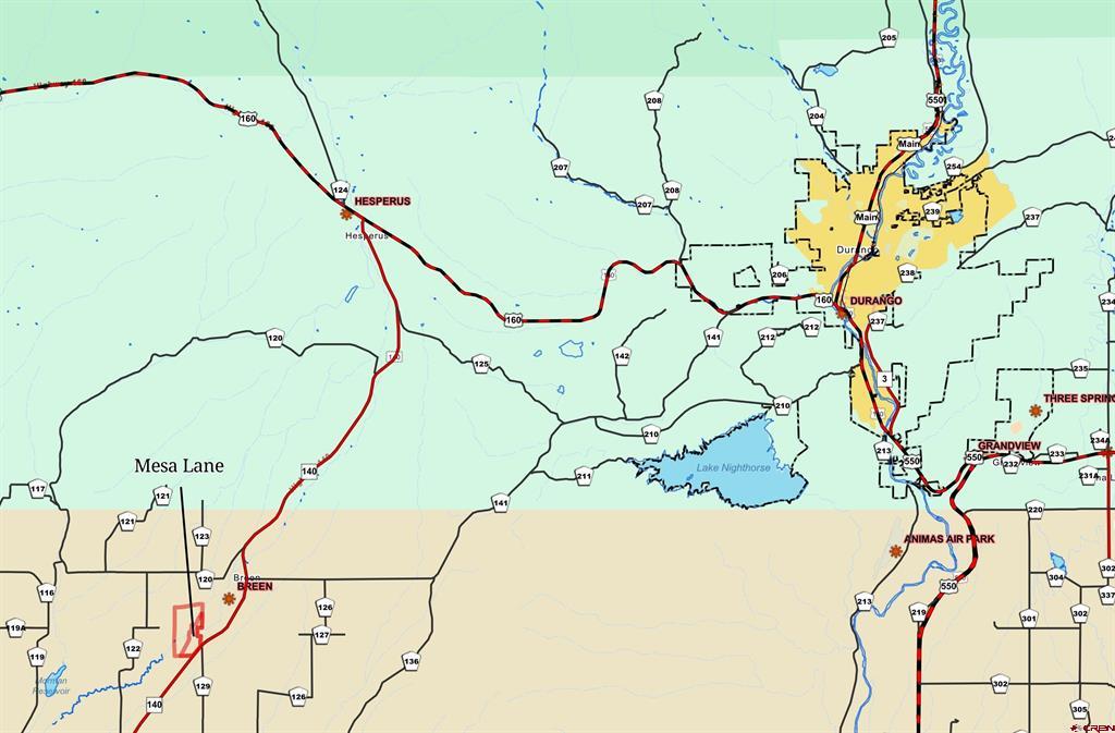 Lot 2 & 3 Mesa Lane Hesperus CO 81326