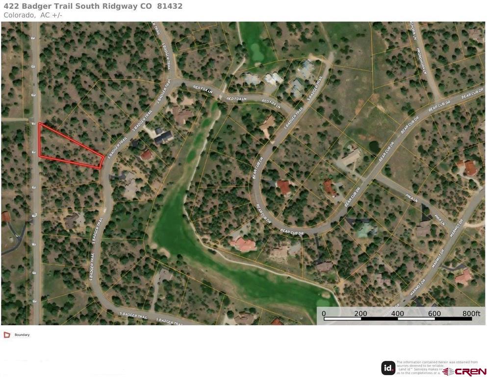 Lot 422 (TBD) South Badger Trail Ridgway CO 81432