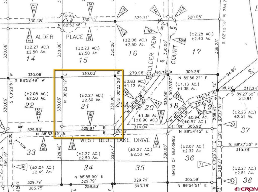 21 Echo Lake Access Easement Pagosa Springs CO 81147