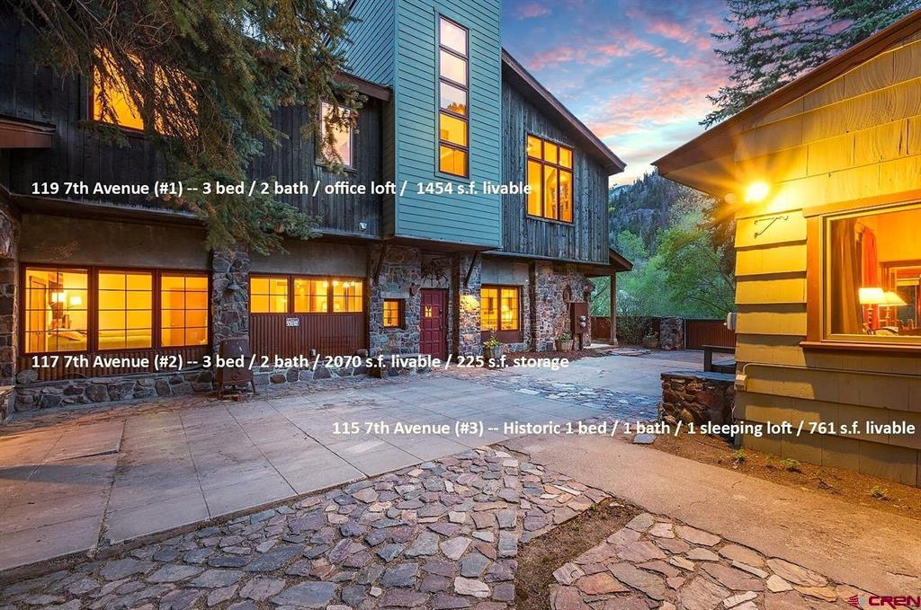 115, 117 & 119 7th Avenue Ouray CO 81427
