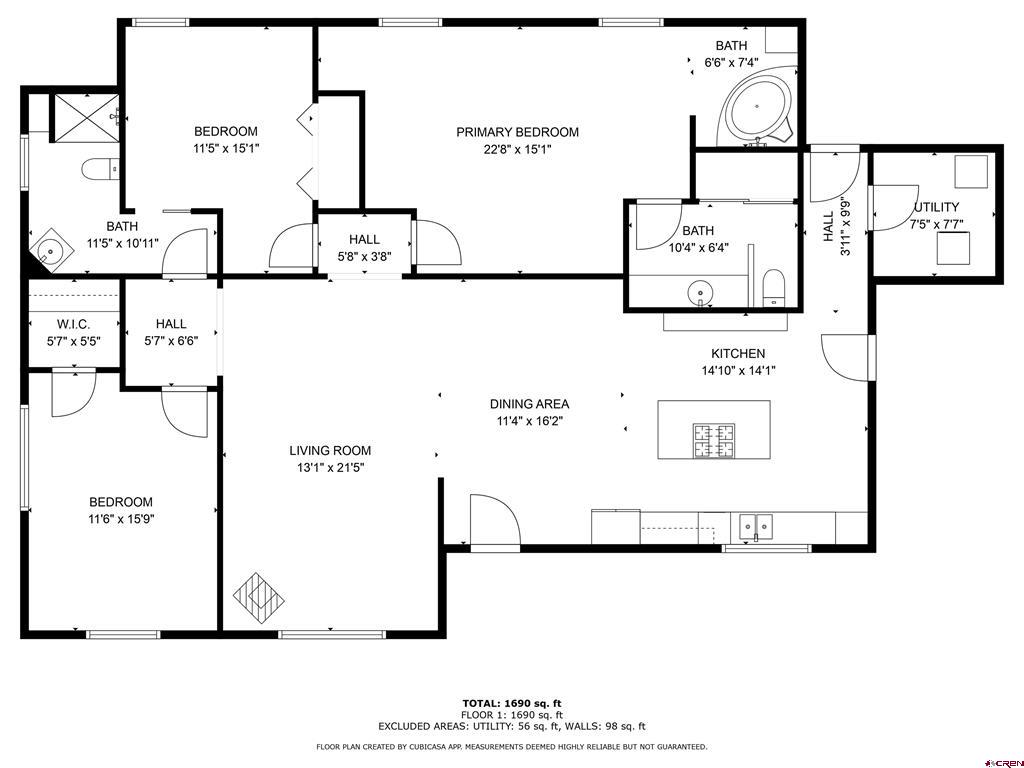 22633 Road 17.6 Yellow Jacket CO 81335