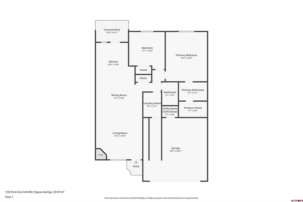 1135 Park Avenue Pagosa Springs CO 81147