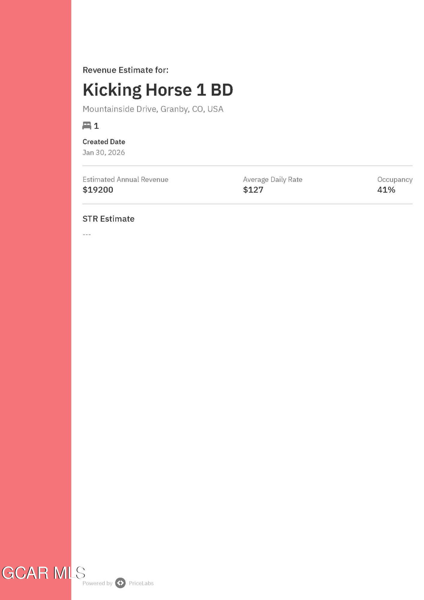 7103 Northstar Granby CO 80446