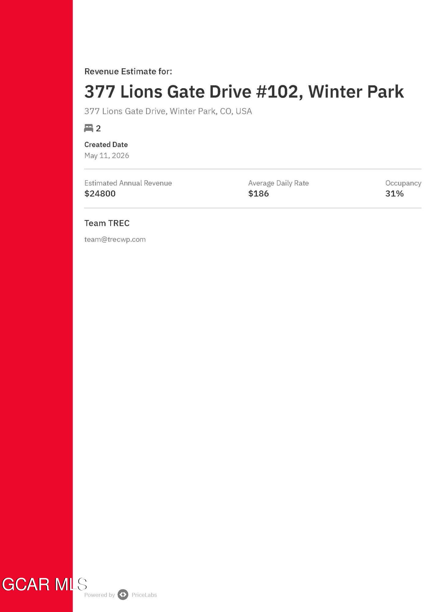 377 Lions Gate Drive Winter Park CO 80482