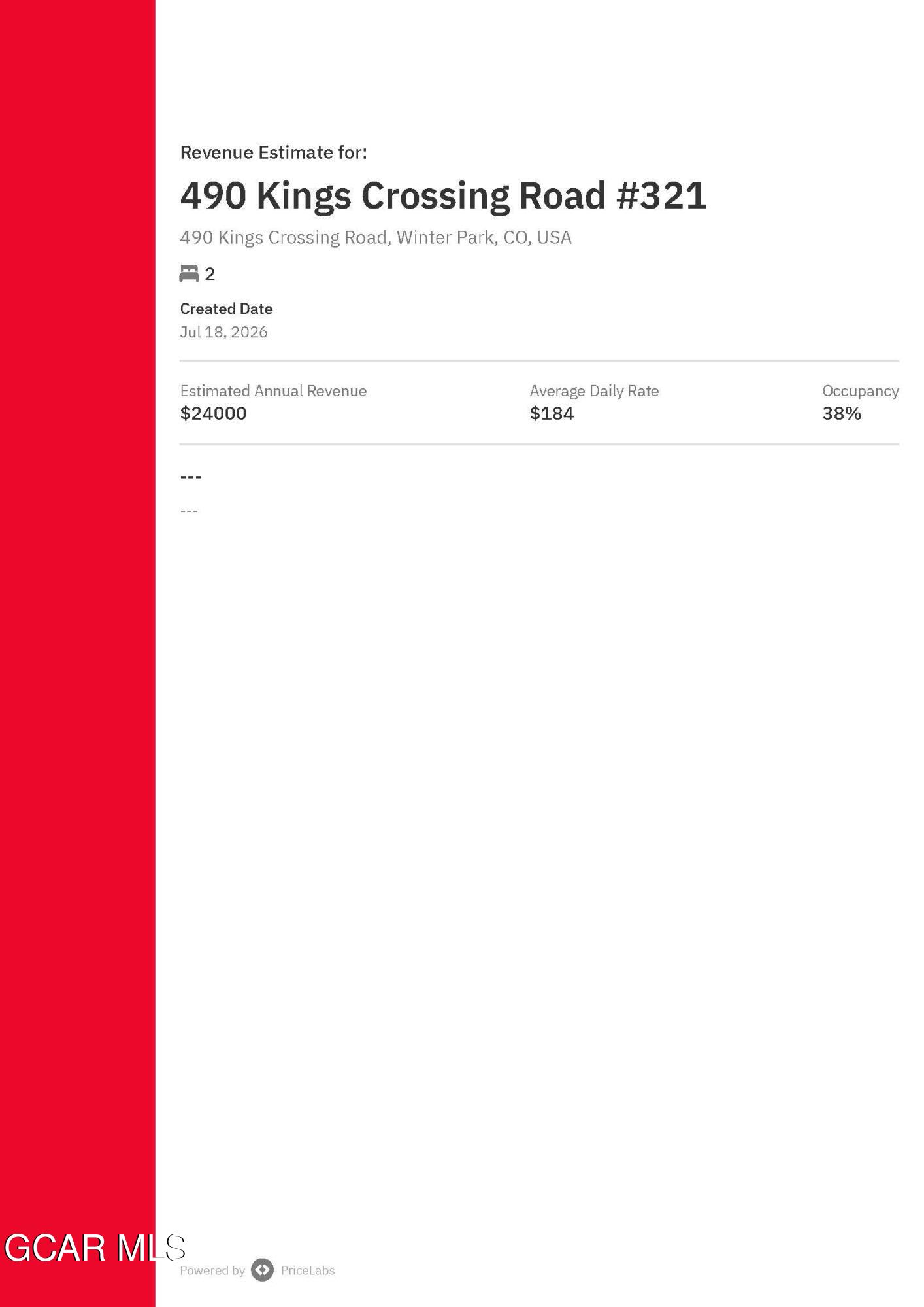 490 Kings Crossing Road Winter Park CO 80482