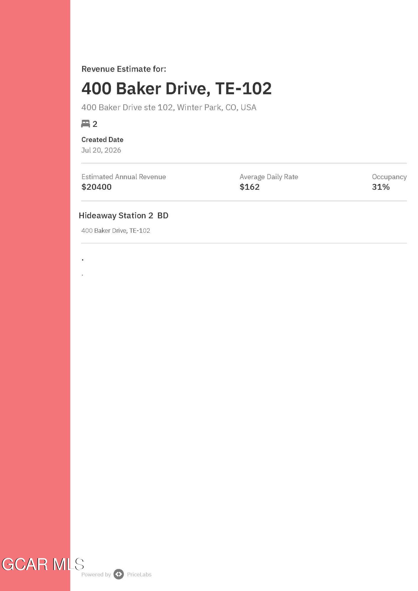 400 Baker Drive Winter Park CO 80482