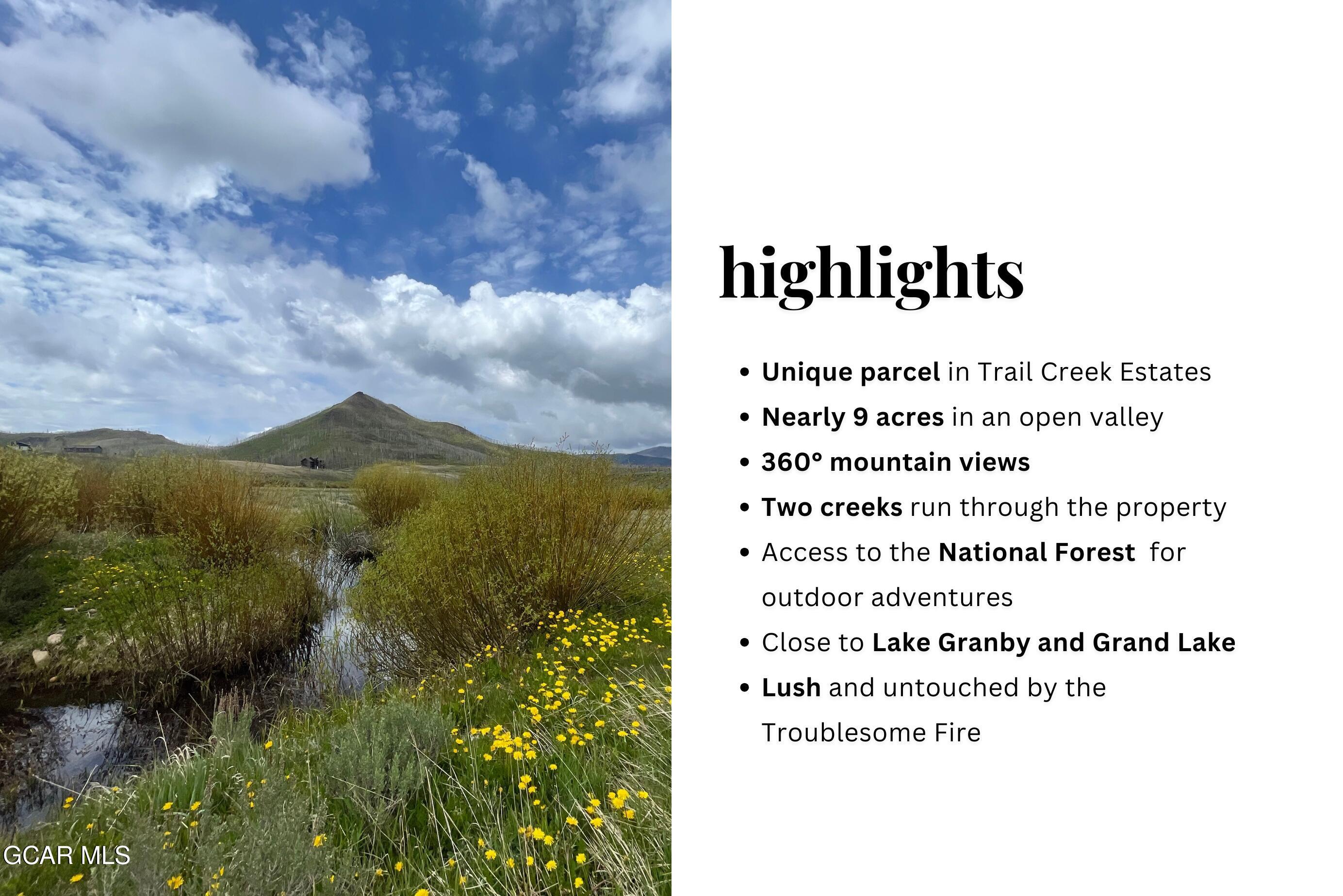 436 GCR 4116 Grand Lake CO 80447