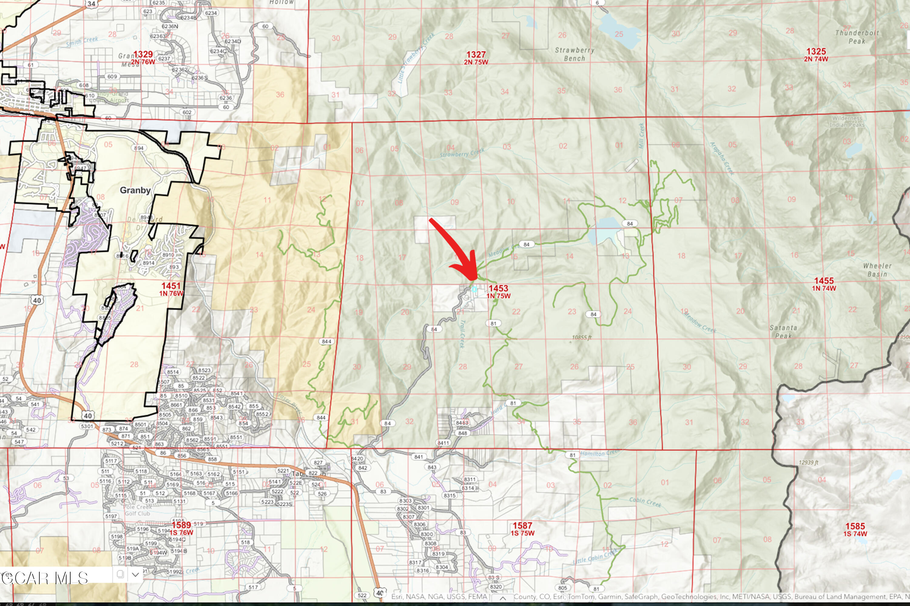 5394 GCR 84/meadow Creek Road Tabernash CO 80478