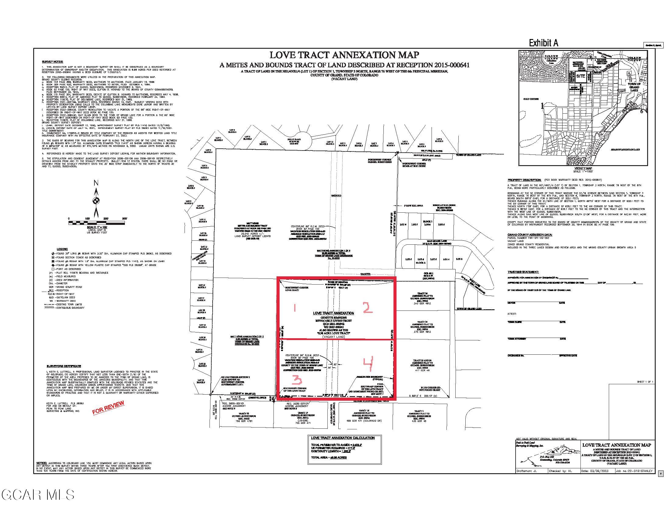 Tbd GCR 471 #1 Grand Lake CO 80447