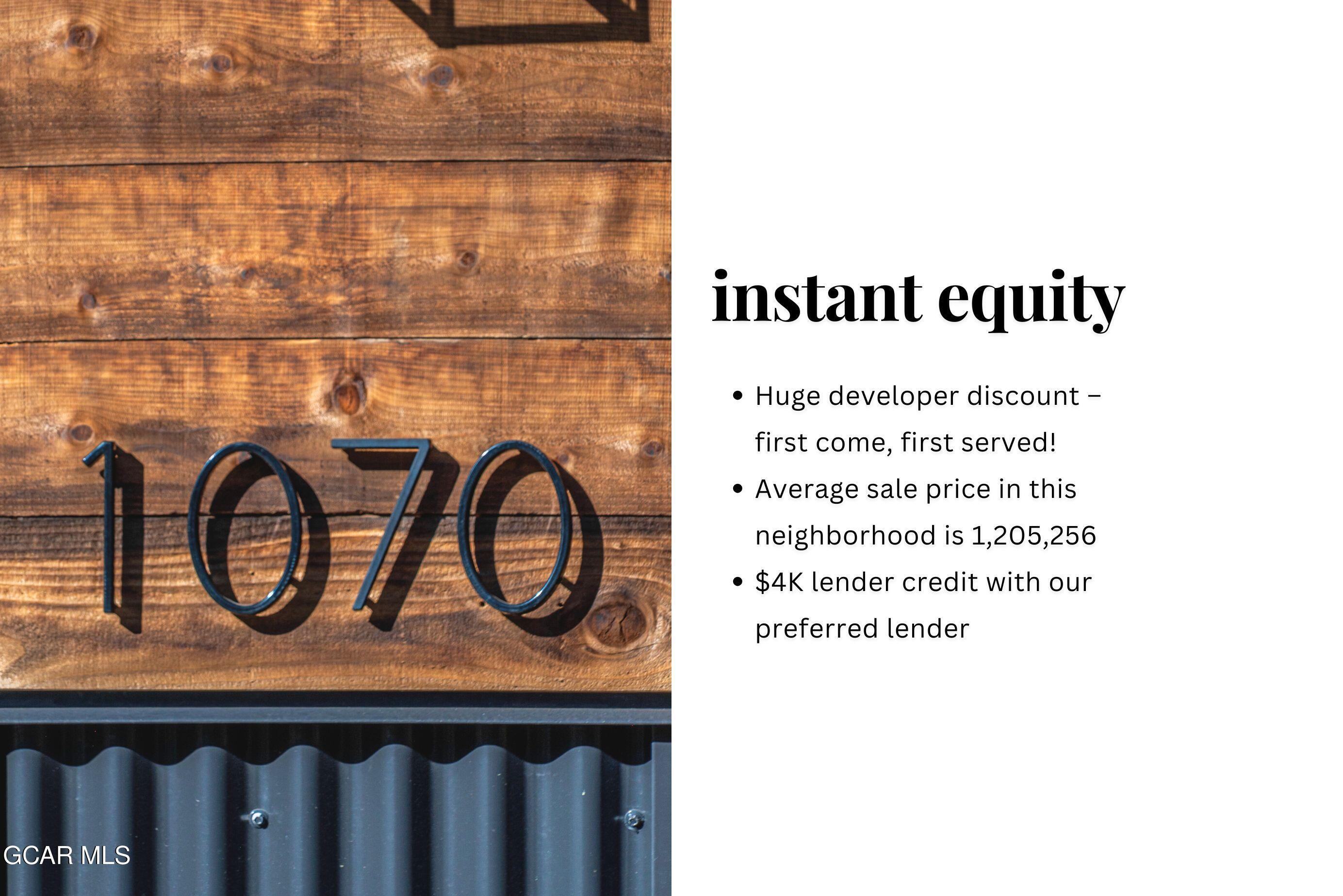 1070 GCR 8 Fraser CO 80442