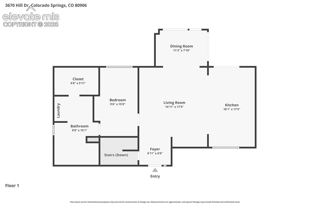 3670 Hill Drive Colorado Springs CO 80906