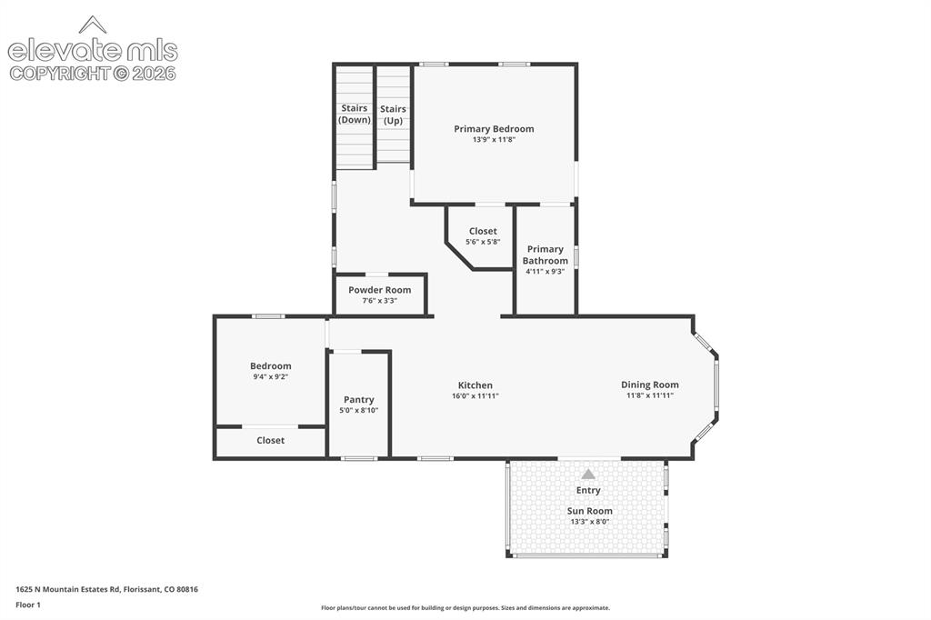 1625 N Mountain Estates Road Florissant CO 80816