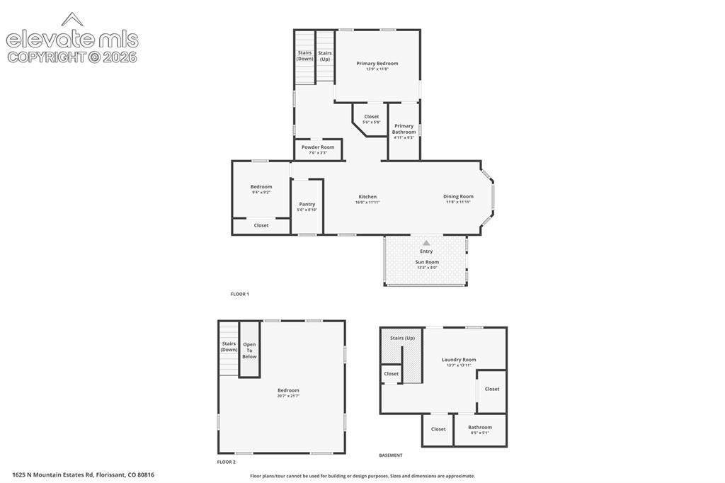 1625 N Mountain Estates Road Florissant CO 80816