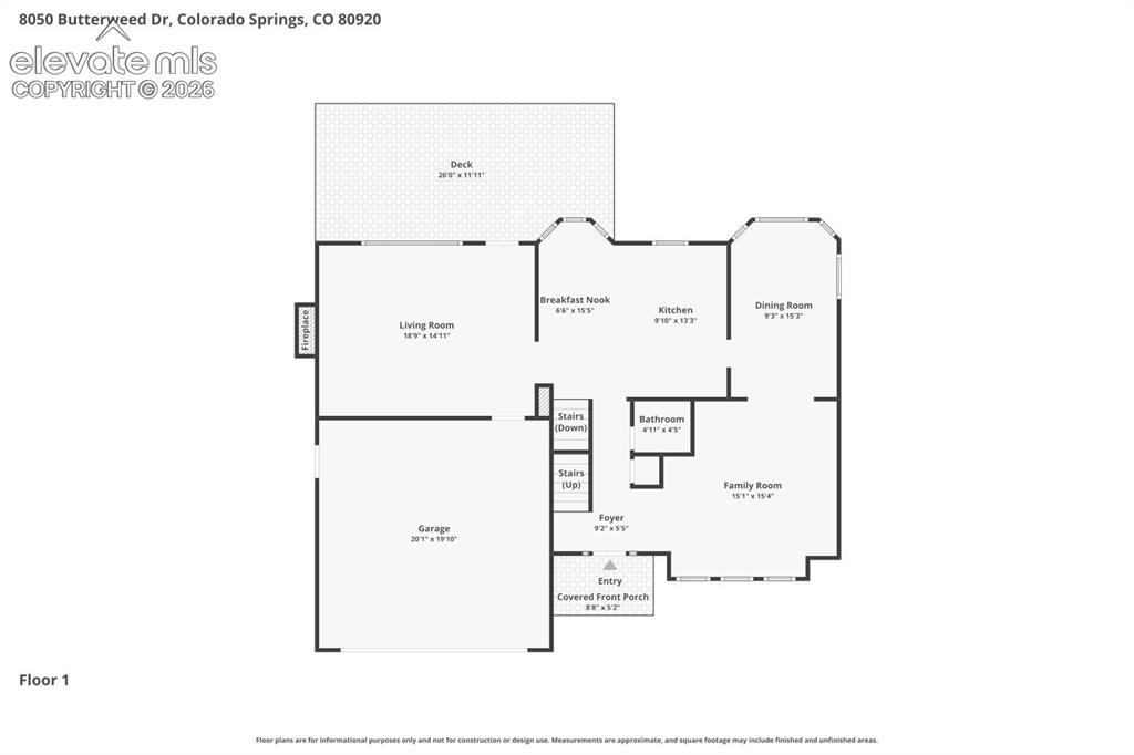 8050 Butterweed Drive Colorado Springs CO 80920
