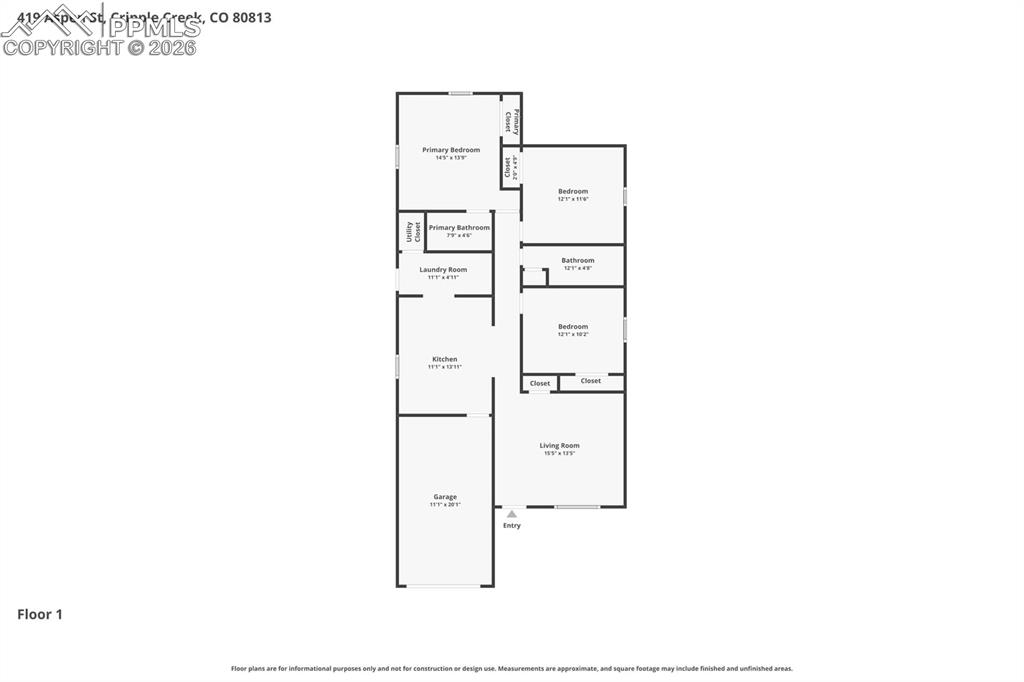 419 Aspen Street Cripple Creek CO 80813