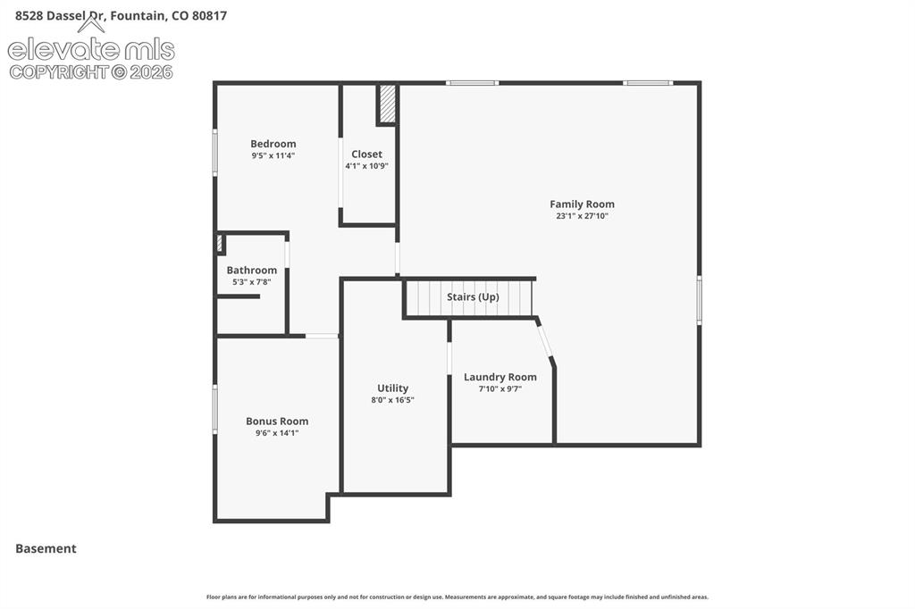 8528 Dassel Drive Fountain CO 80817