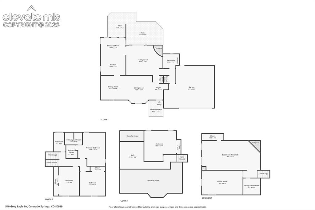 540 Grey Eagle Drive Colorado Springs CO 80919