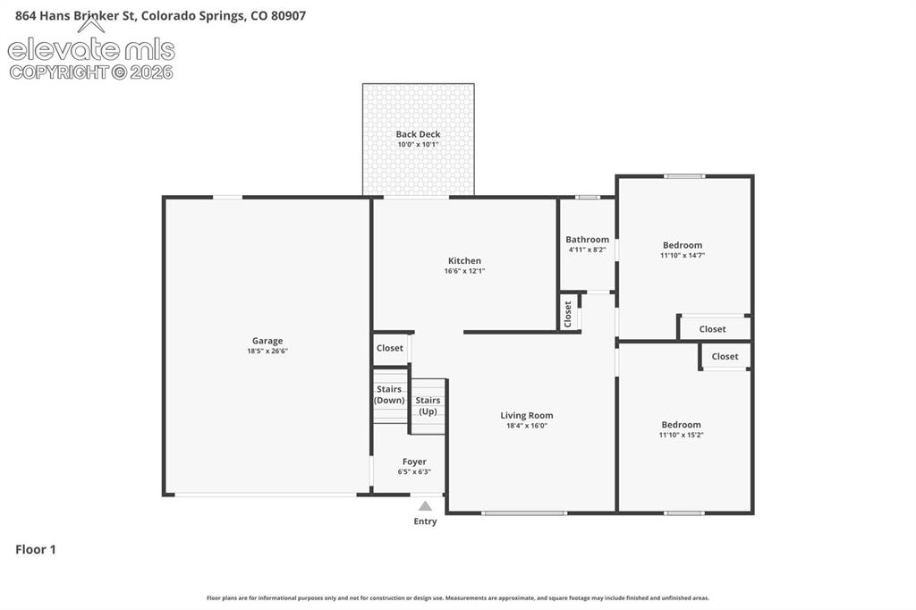 864 Hans Brinker Street Colorado Springs CO 80907