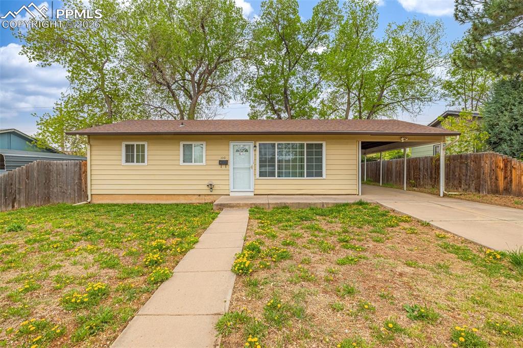 1061 Florence Avenue Colorado Springs CO 80905
