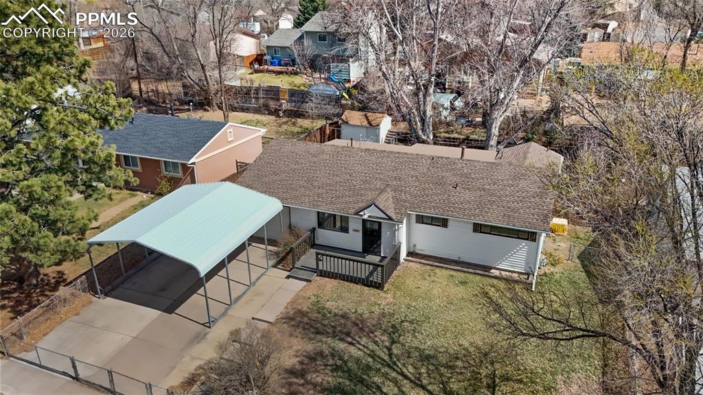 1505 Evergreen Drive Colorado Springs CO 80911