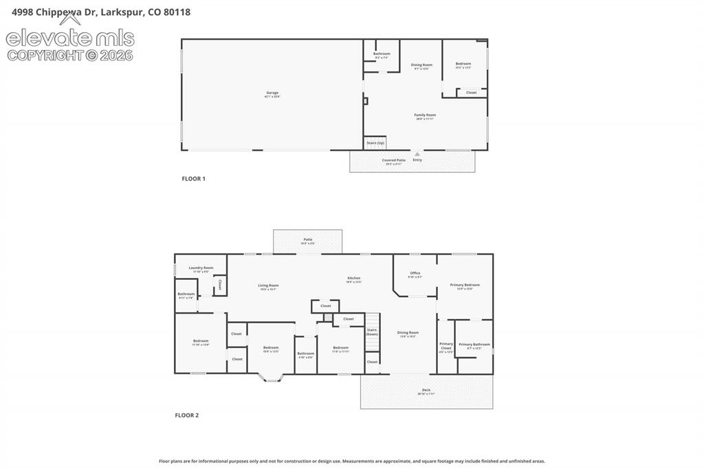 4998 Chippewa Drive Larkspur CO 80118