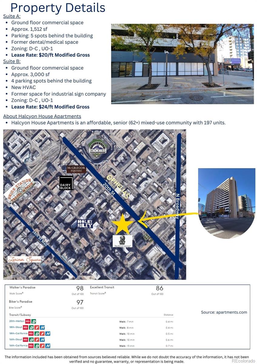 1955 Arapahoe Street Denver CO 80202