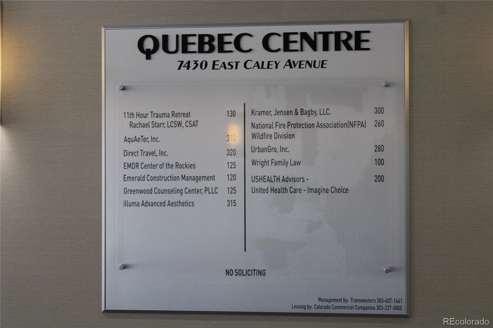 7430 E Caley Avenue Centennial CO 80111