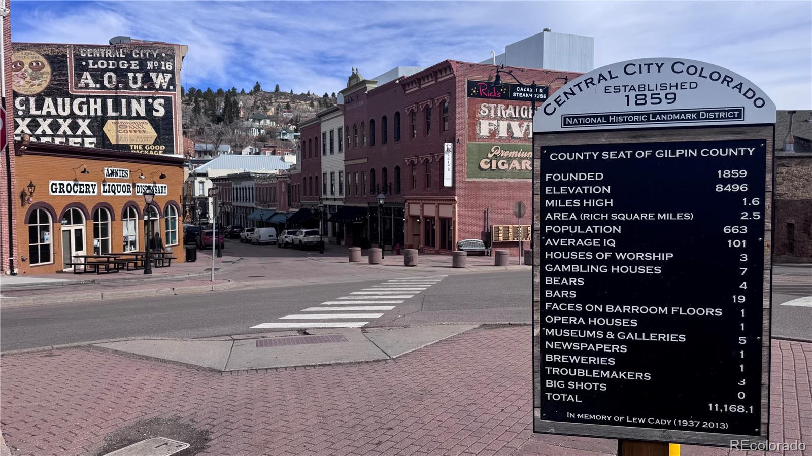101 Eureka Street Central City CO 80427
