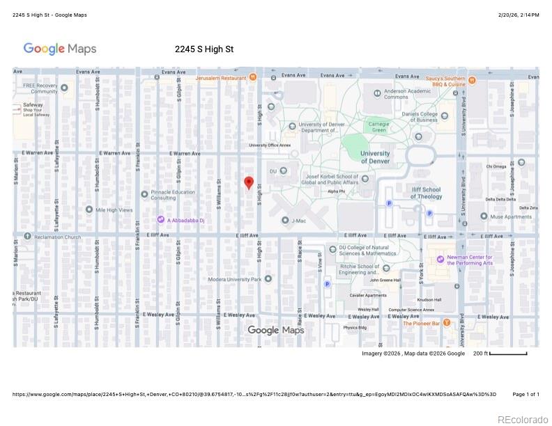 2245 S High Street Denver CO 80210