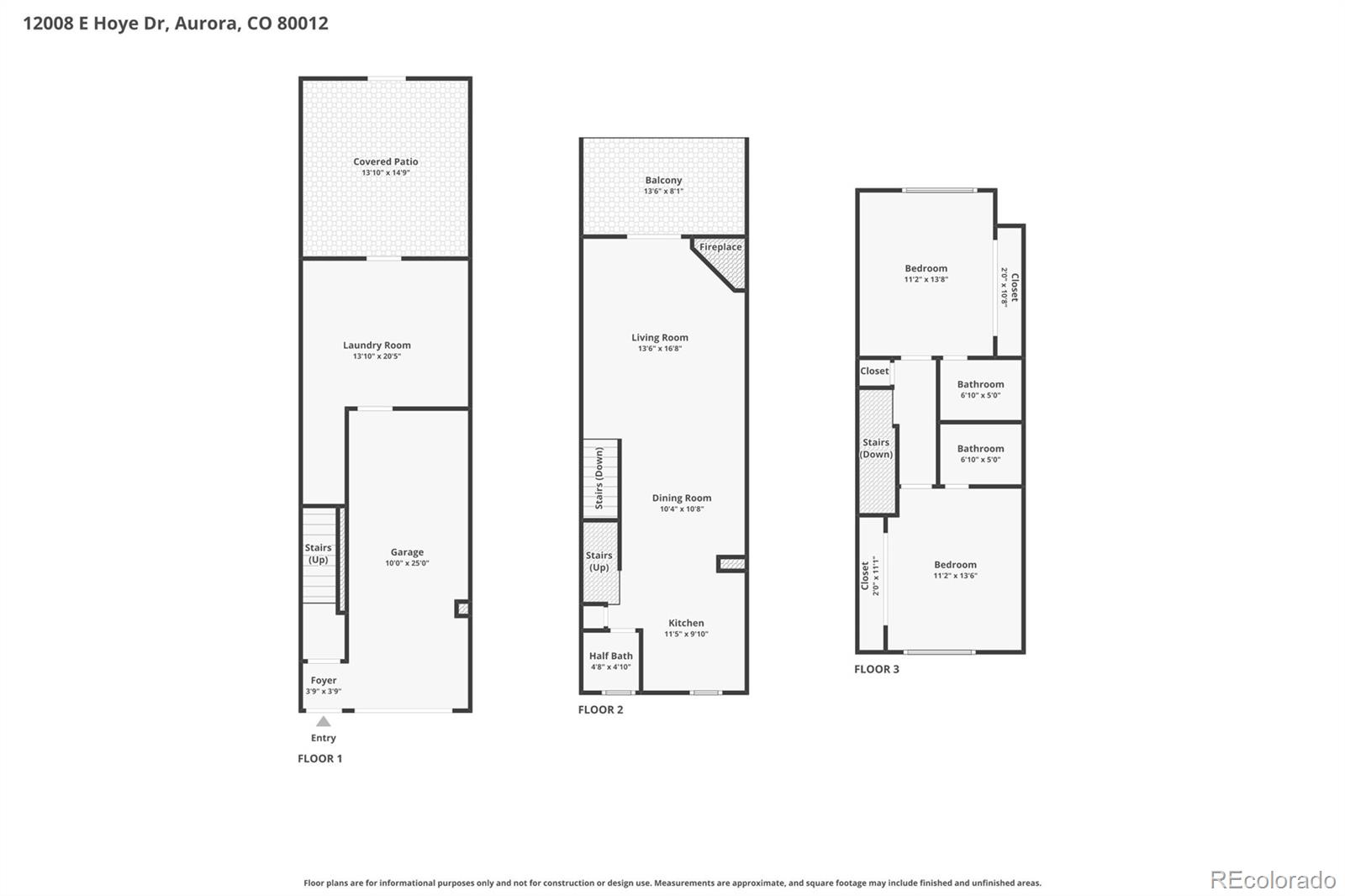 12008 E Hoye Drive Aurora CO 80012
