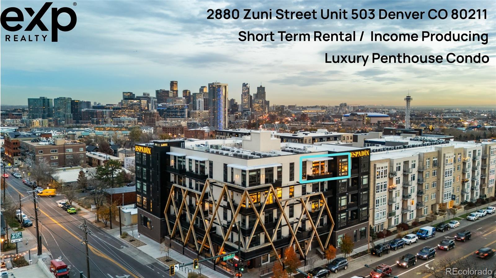 Denver CO, 2880 Zuni Street, Unit 503