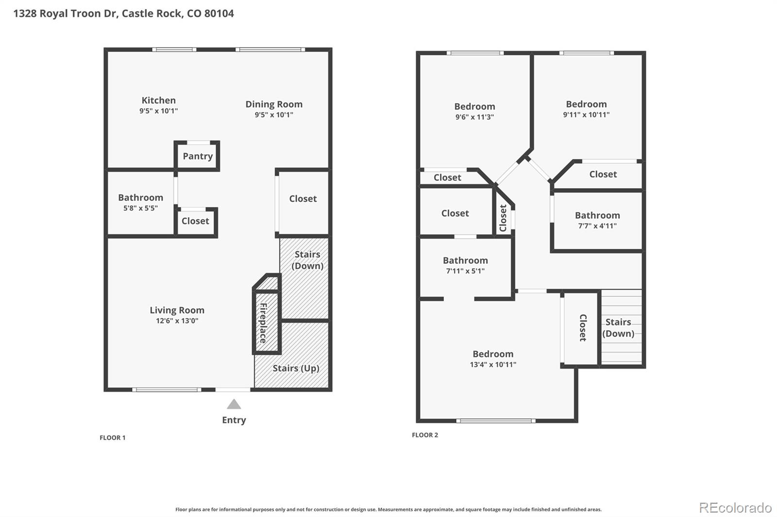 1328 Royal Troon Drive Castle Rock CO 80104