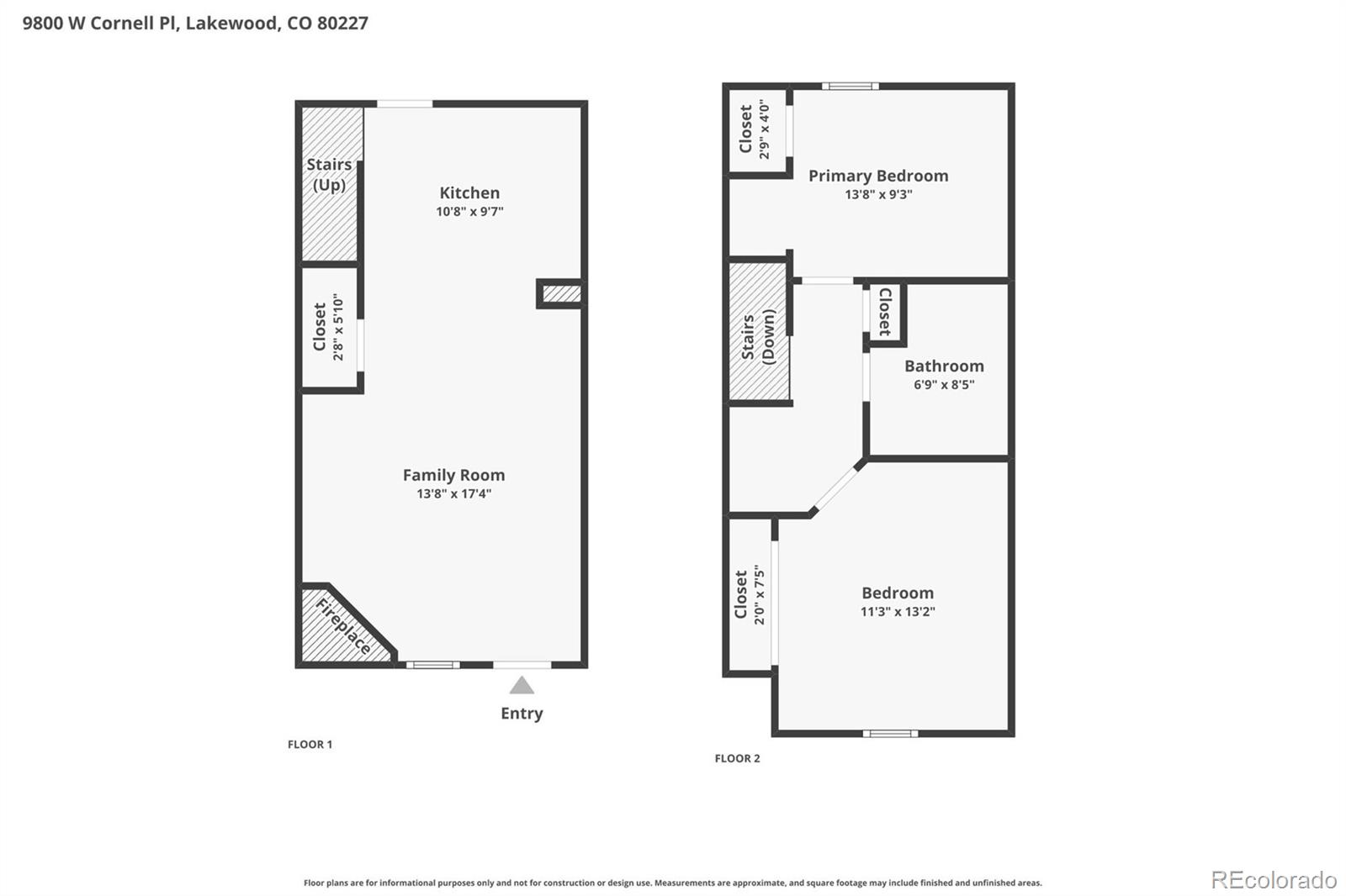 9800 W Cornell Place Lakewood CO 80227