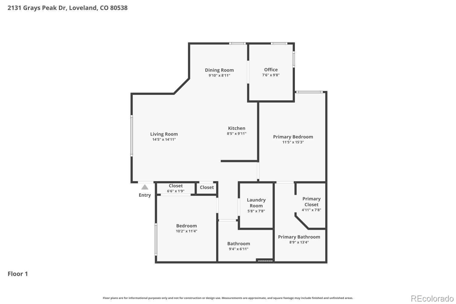 2131 Grays Peak Drive Loveland CO 80538