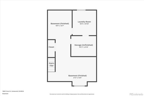 7589 S Cove Circle Centennial CO 80122