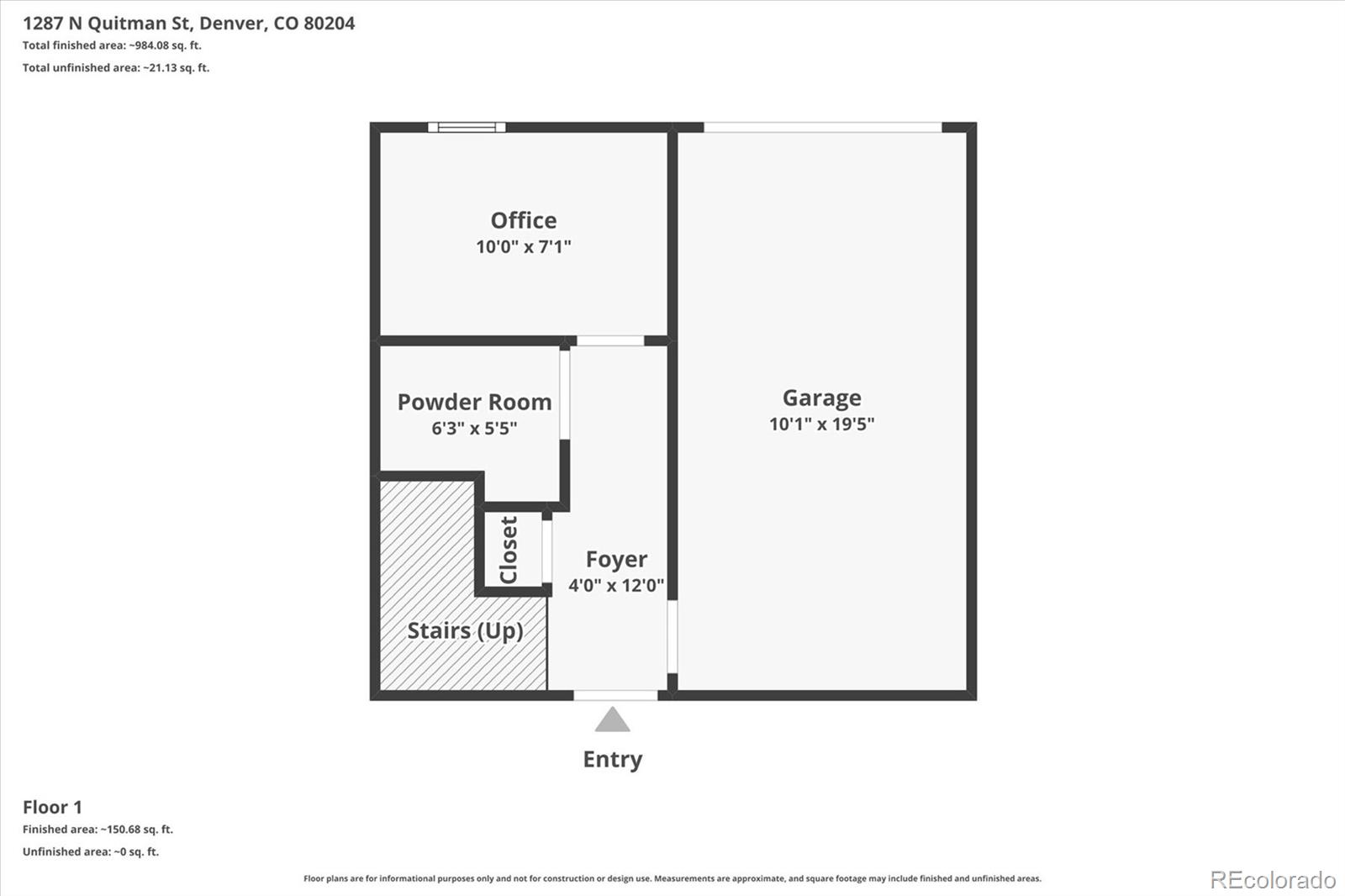 1287 Quitman Street Denver CO 80204