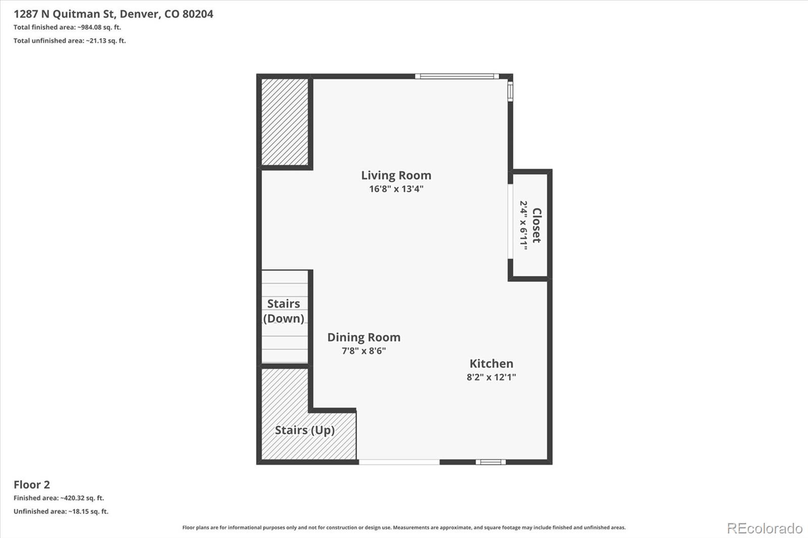 1287 Quitman Street Denver CO 80204